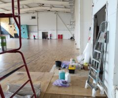 Уборка спортзалов и фитнес-центров в Краснодаре - 34 Послестроительная уборка спортивного зала